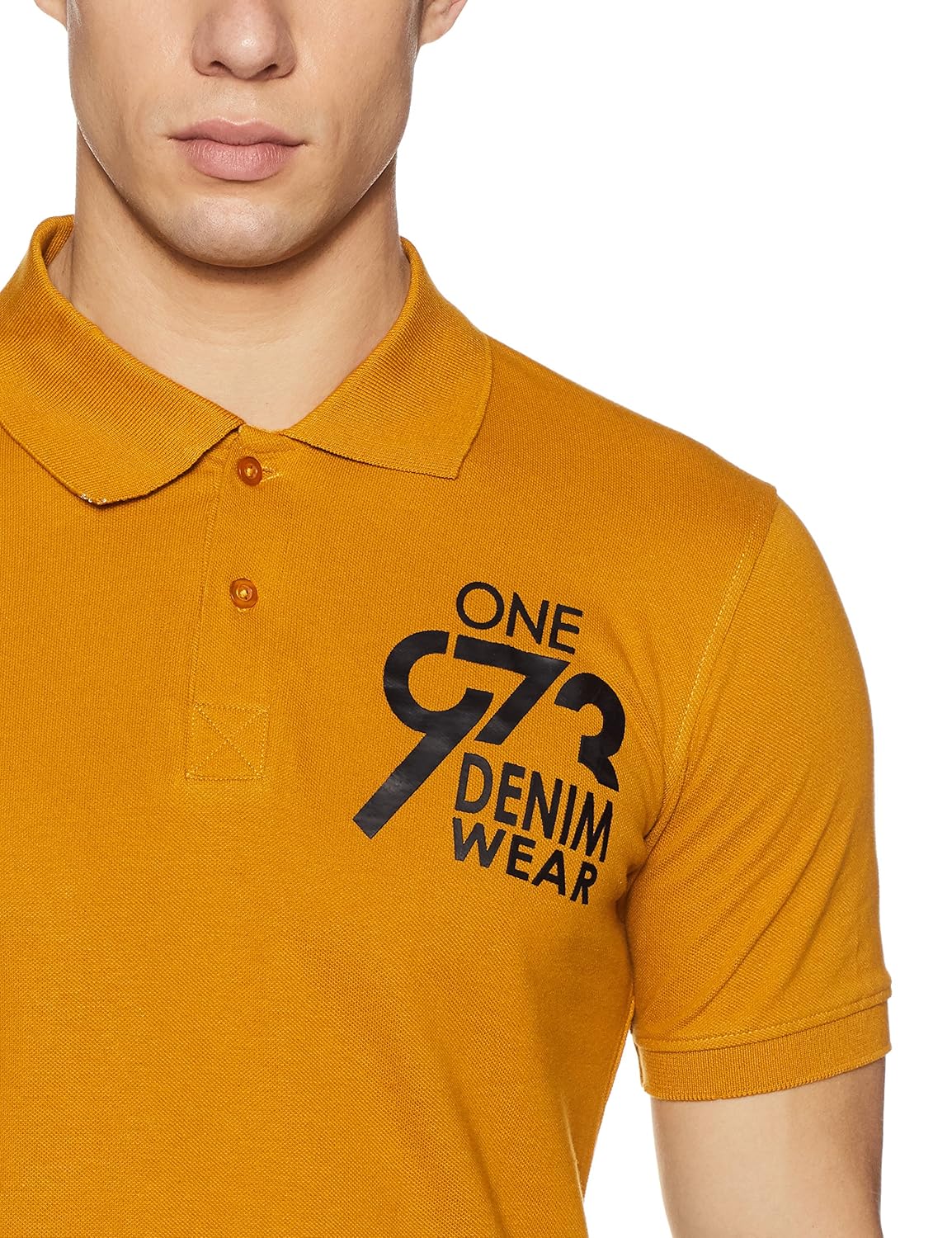 cloth theory men's solid regular fit cotton polo