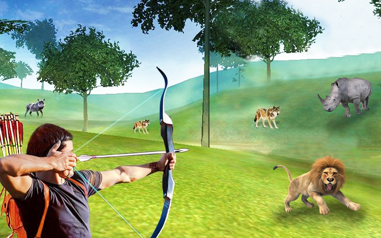 Archery Hunter Animal Hunting 3D Wild Animal Hunt Bow Arrow for Android