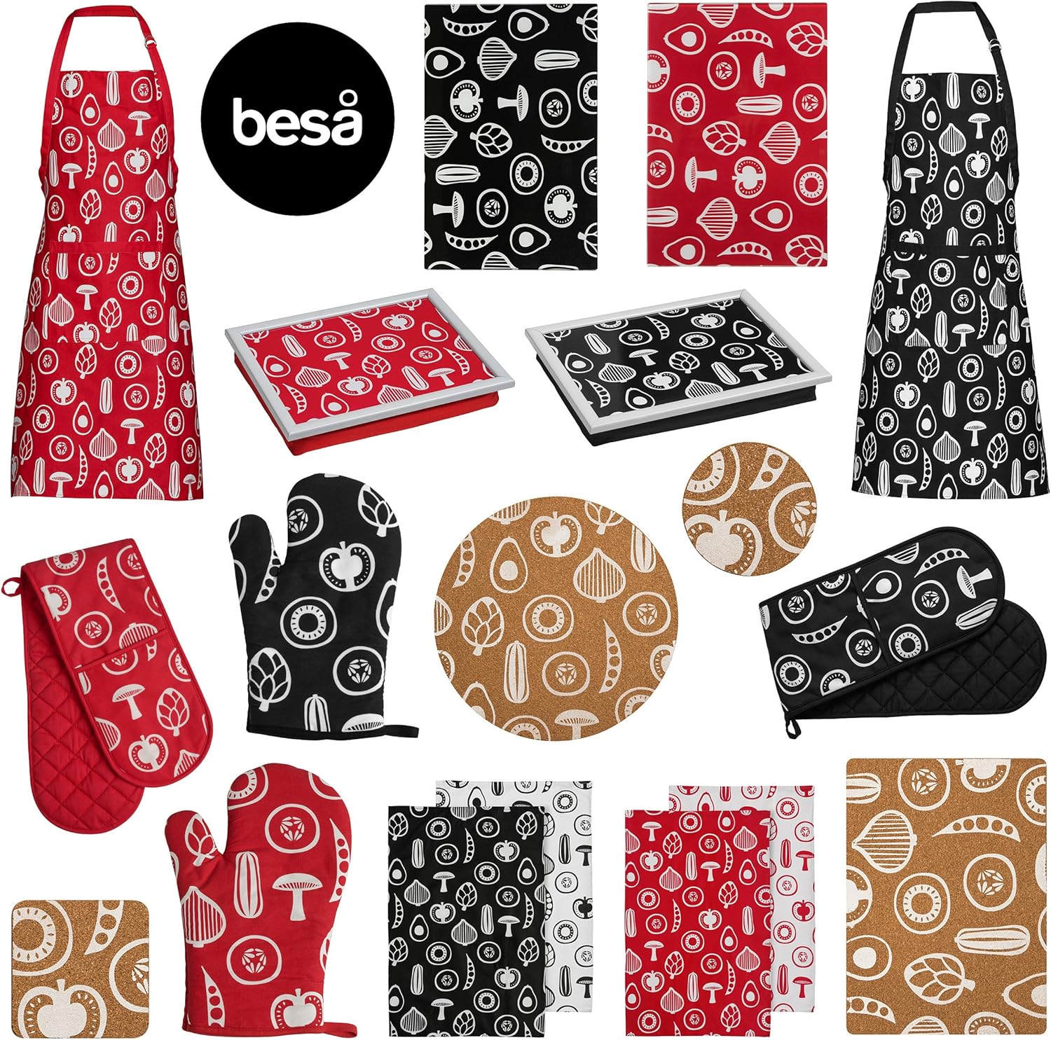 Premier Housewares "Besa" Placemats, Natural, 4-Piece, 30 x 30 x 0.8 cm - Image 3