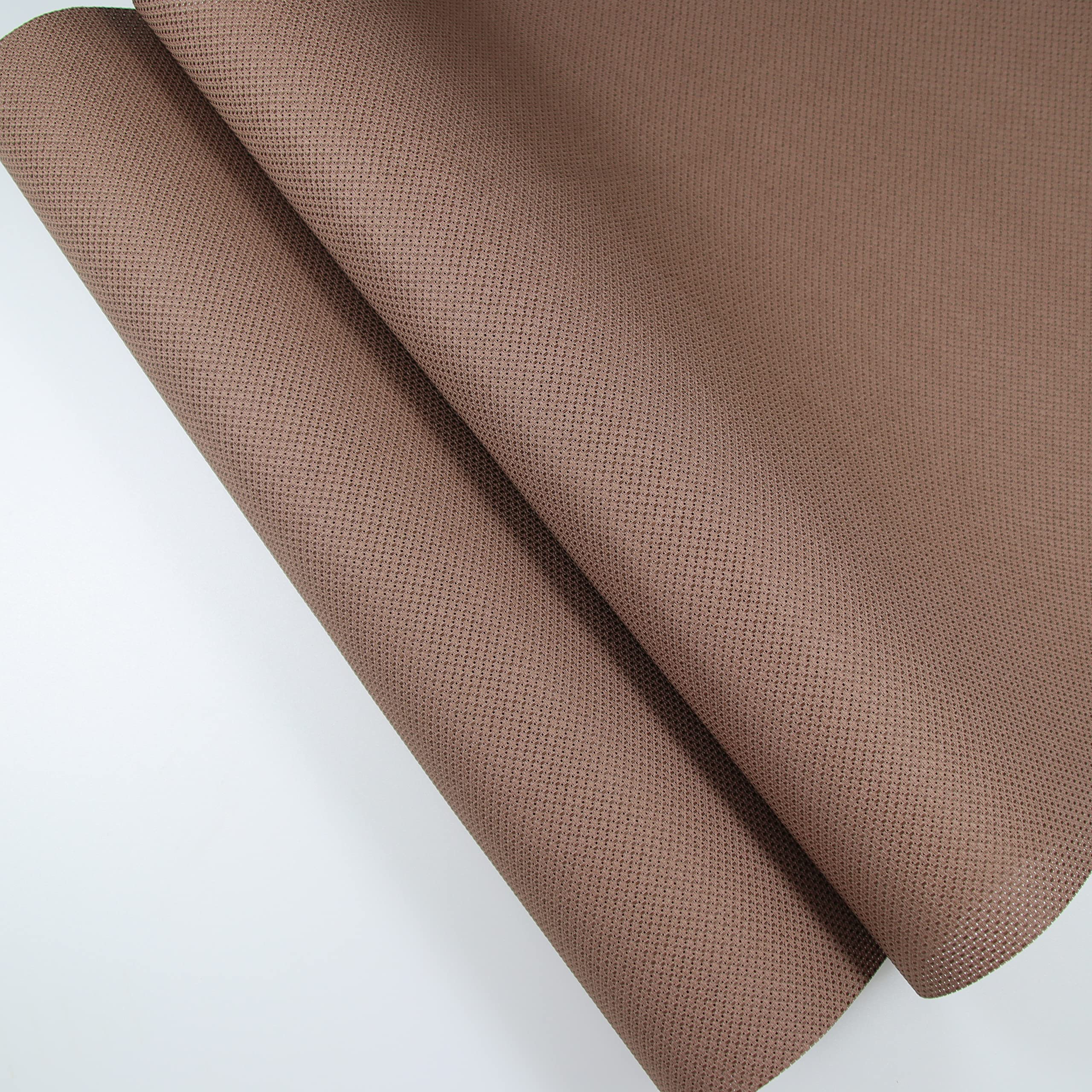 19" x 28" 14CT Counted Cotton Aida Cloth Cross Stitch Fabric (Brown) — image 1