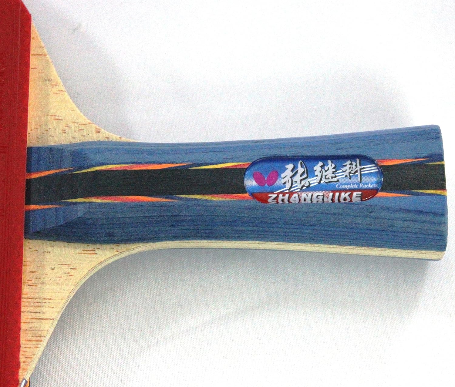Butterfly Zhang Jike Box Set Shakehand Table Tennis Racket/China Series/Racket and Case Set Named After The 2-Time World Champion/Recommended for Intermediate Level Players : Sports & Outdoors