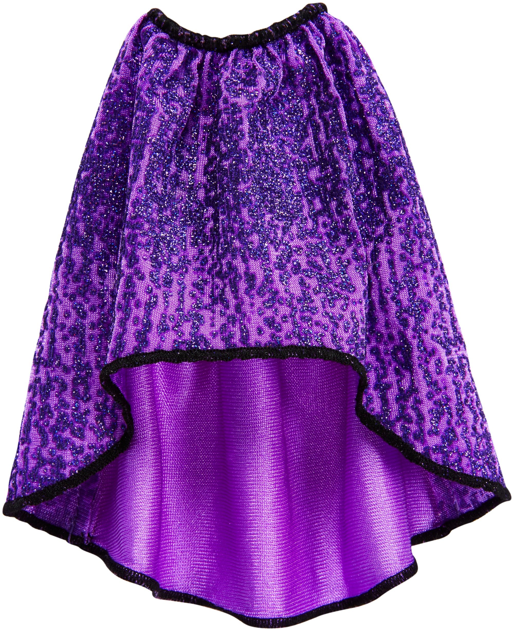 Barbie Mattel Fashion Skirt Purple Shiny Trend Fashion Doll Pack