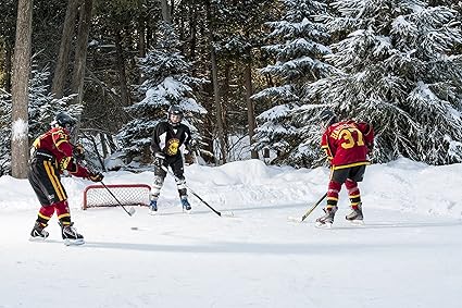 Amazon Com Rinkmaster Skating Rink Kit 15 X 26 Sports Outdoors