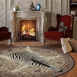 RUGGABLE x Iris Apfel Round Rug - Perfect Modern