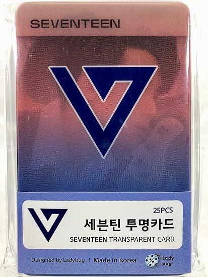 Amazon Seventeen セブンティーン Svt セブチ グッズ 透明 フォトカード 25枚セット Transparent Card 25pcs Tradeplace K Pop 韓国製 アイドル 芸能人グッズ 通販