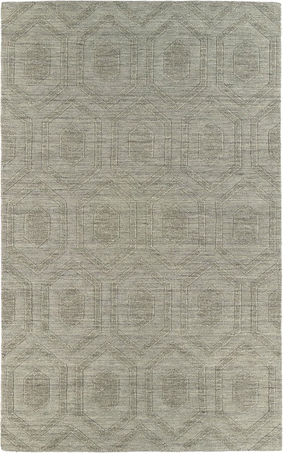 Amazon Com Kaleen Rugs Imprints Modern Hand Tufted Area Rug Light Brown 2 X 3 Furniture Decor