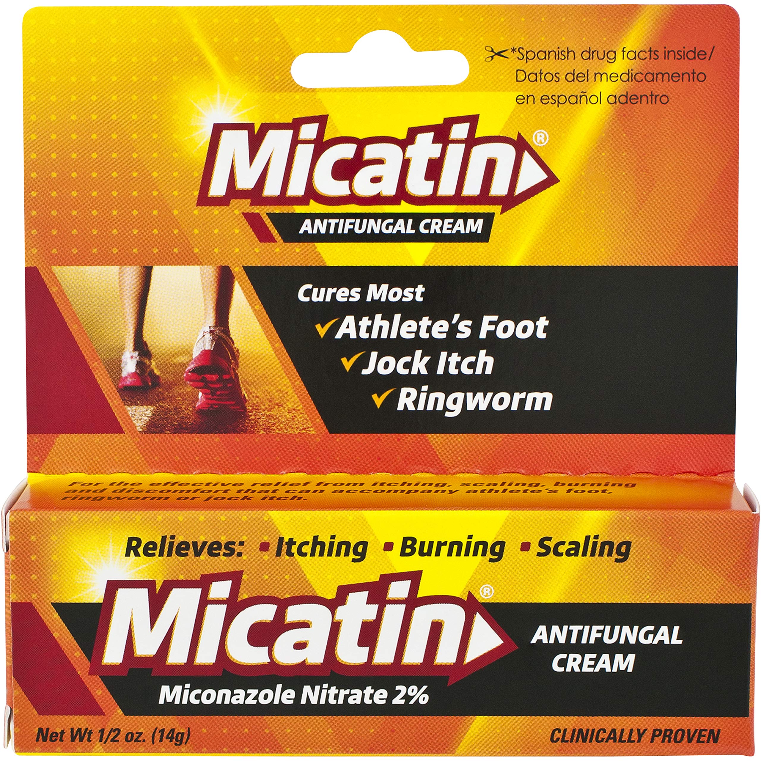 Buy Micatin Antifungal Cream with Miconazole Nitrate 2, Clinically