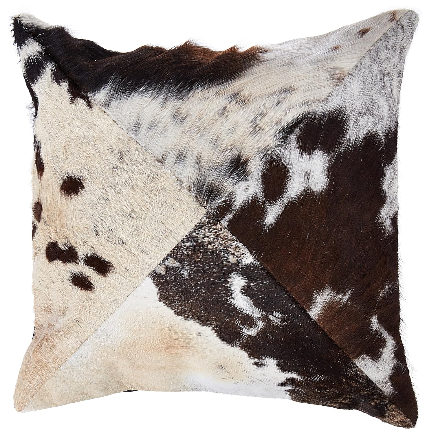Cowhide Pillow Multi Color Cow Hide Cushion Decorative Throw