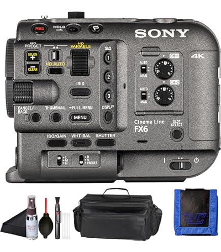 Amazon.com : Sony FX6 Full-Frame Cinema Camera (Body Only) (ILME