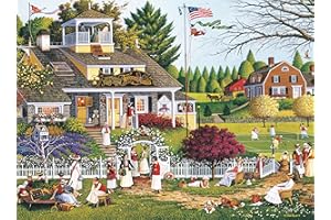 Buffalo Games - Silver Select - Charles Wysocki - Charles Wysocki - Love - 1000 Piece Jigsaw Puzzle for Adults - Challenging Puzzle Perfect for Game Night - Finished Size is 26.75 x 19.75