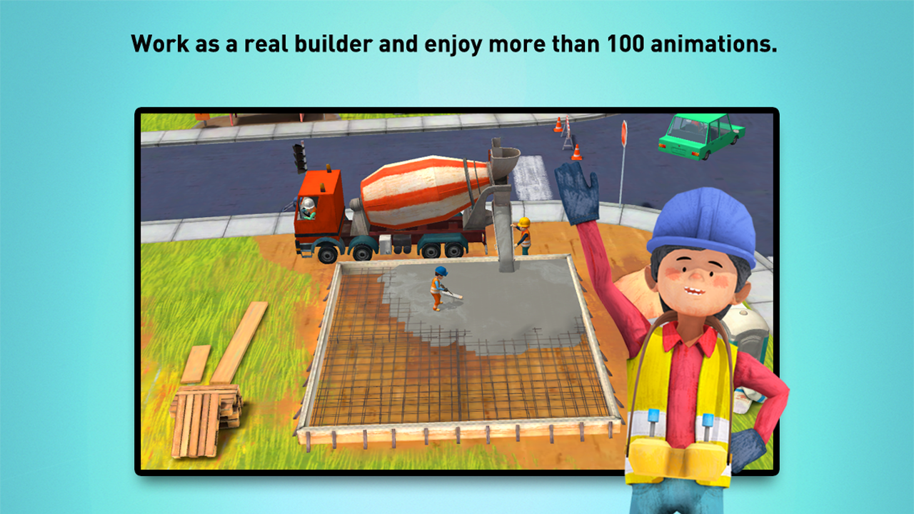Little Builders - diggers, cranes and trucks for kids