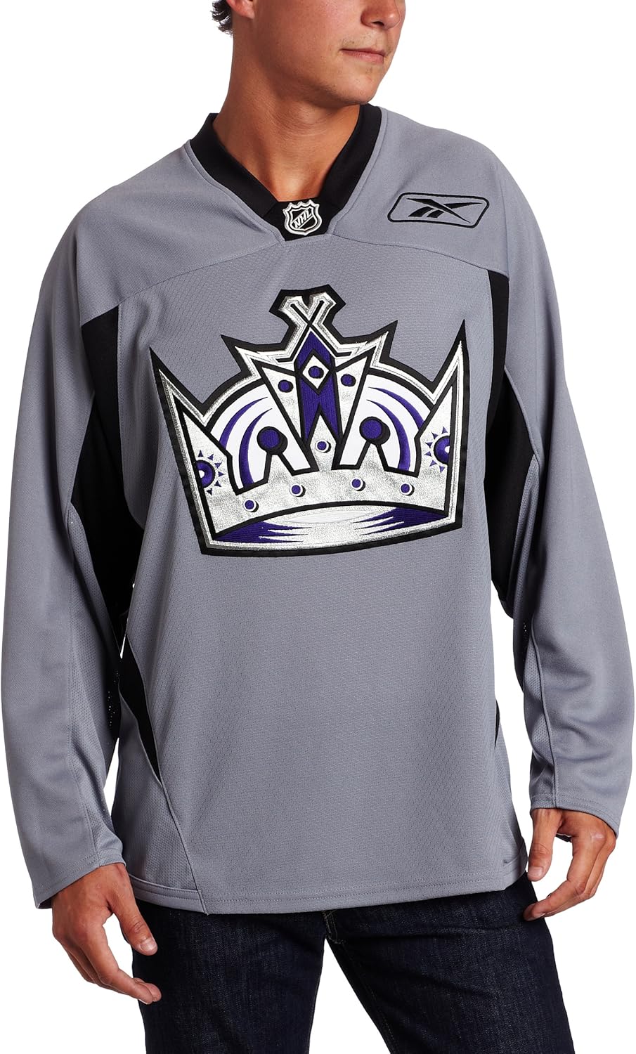 NHL Los Angeles Kings Practice Jersey Sports Fan Jerseys Clothing