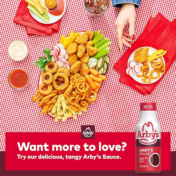 ARBY’S HORSEY SAUCE, 12 FL. OZ., ALL PURPOSE HORSERADISH SAUCE FOR SANDWICH SPREADS, SEAFOOD COCKTAILS, CHICKEN MARINADES AND MORE, MADE WITH VINEGAR, HORSERADISH POWDER AND MUSTARD