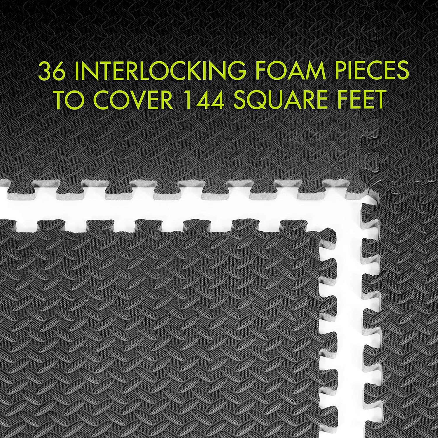 ProsourceFit Extra Thick Puzzle Exercise Mat1/2, EVA Foam Interlocking Tiles for Protective, Cushioned Workout Flooring for Home and Gym Equipment, Blue : Sports & Outdoors