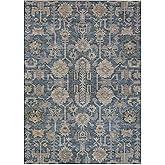 Addison Rugs Chantille ACN697 Navy 10' x 14' Indoor Outdoor Area Rug, Easy Clean, Machine Washable, Non Shedding, Bedroom, En