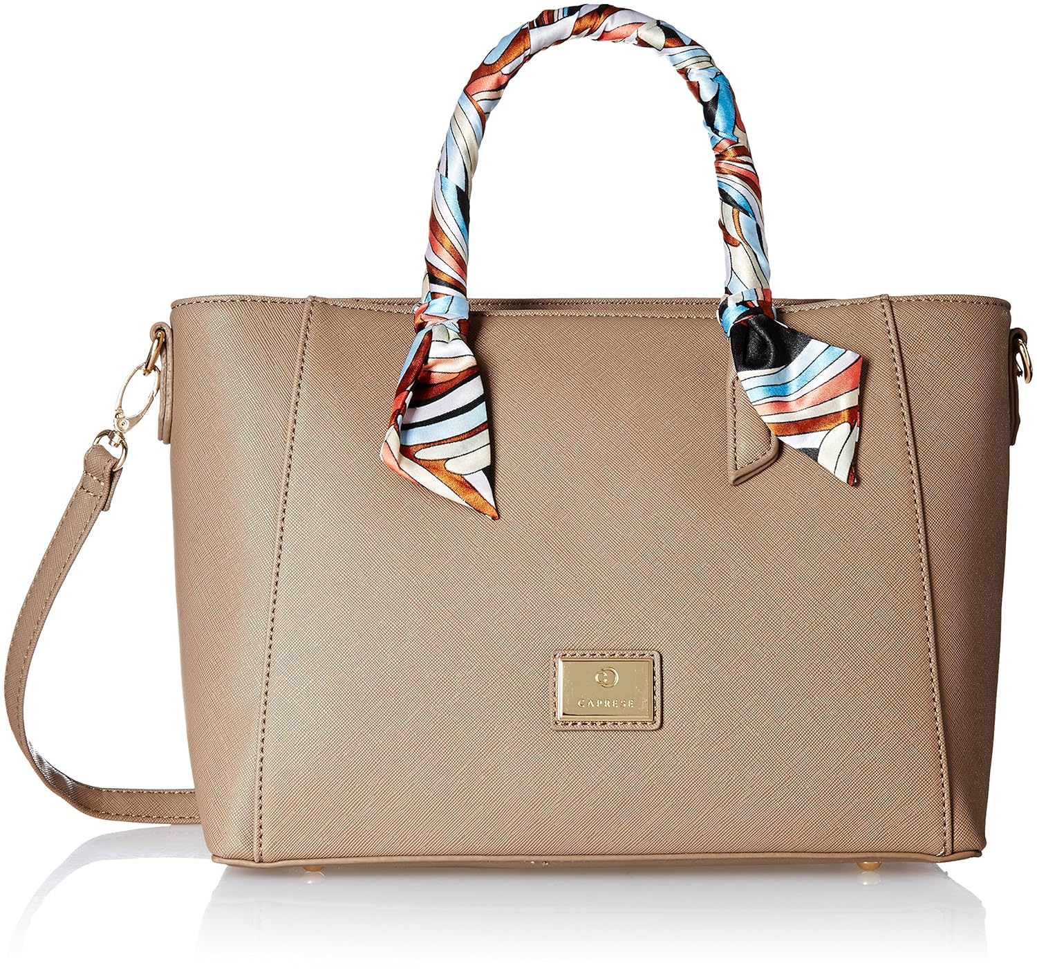 caprese joleen women's satchel (taupe)