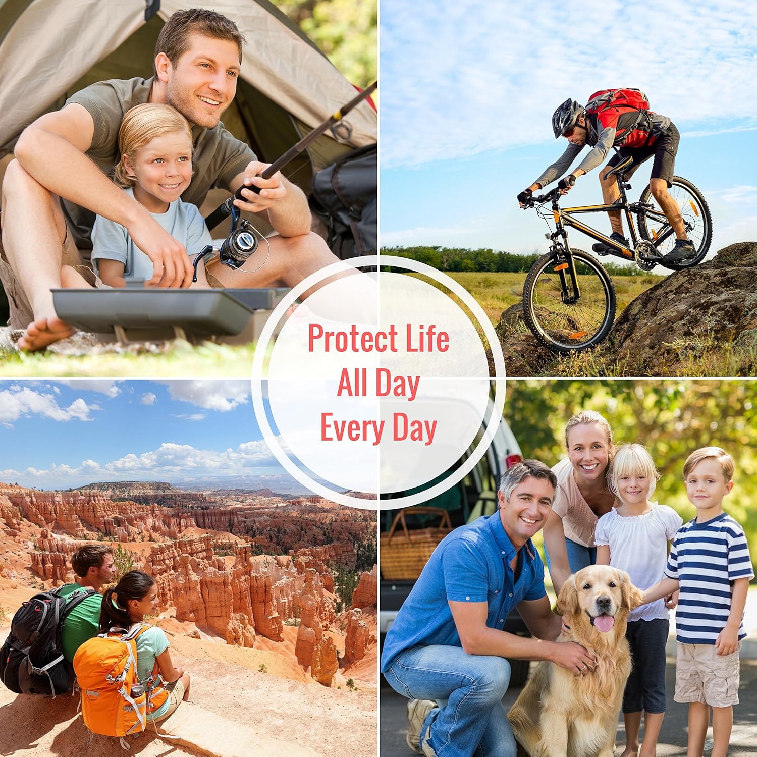 First Aid Kit - 200 Piece - for Car, Home, Outdoors, Sports, Camping, Hiking or Office | Red Case Fully Packed with Emergency Supplies: Health & Personal Care