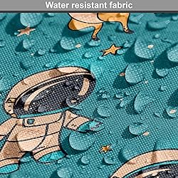 Ambesonne Space Fabric by The Yard, Surreal