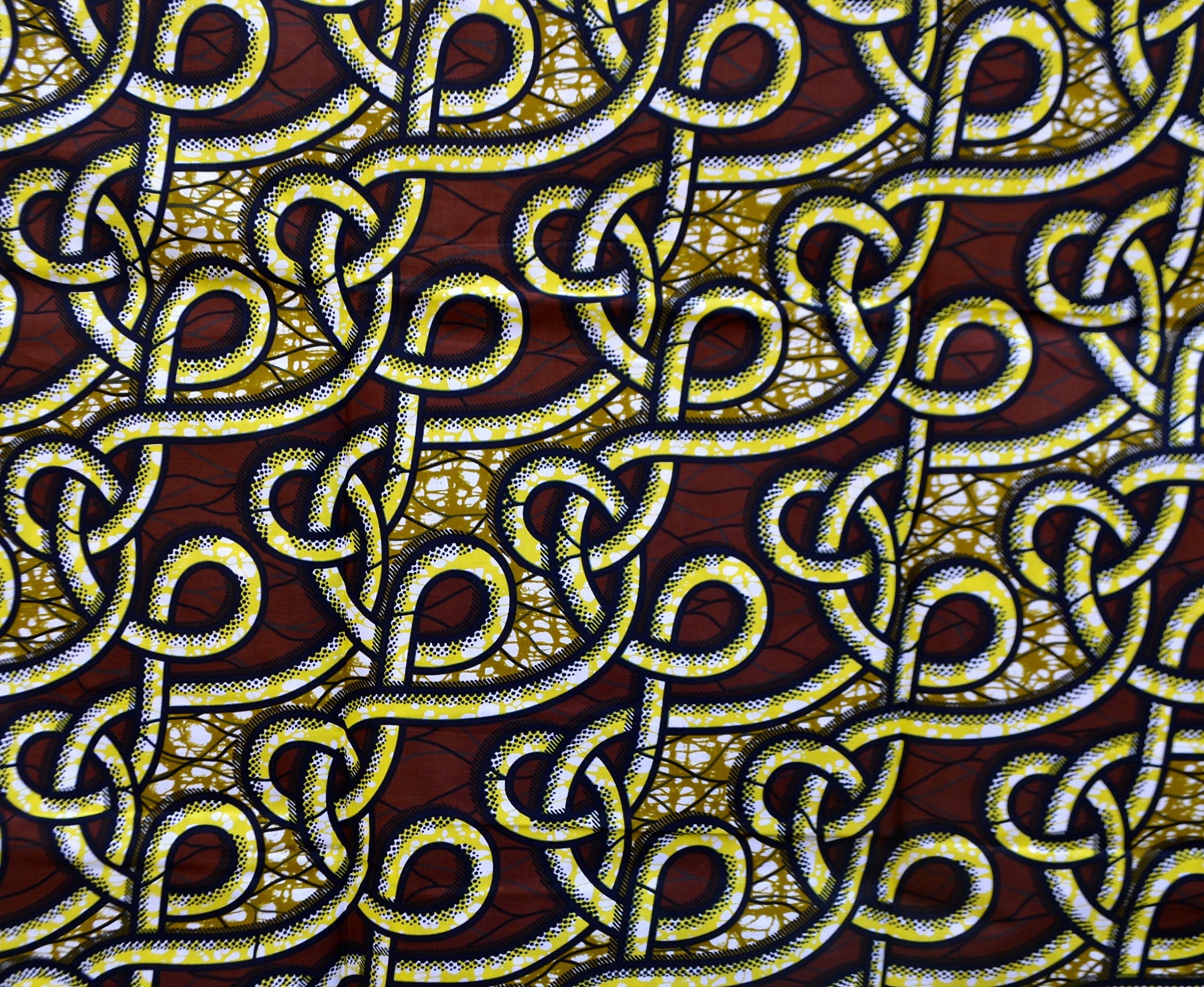 African Print- Ankara Fabric Clothing Designs - Material For Fashion, Dresses, Head Wraps, Dashiki Shirt -Styles With Patterns Of Prints.. Peacock -6 Yards