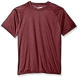 Alleson Athletic Youth Heather Tech Short sleeve