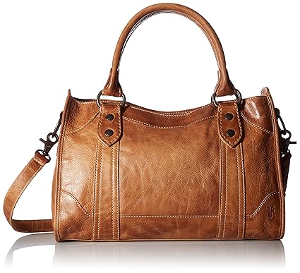 frye leather melissa satchel handbag