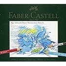 Faber-Castel FC117524 Albrecht Durer Artist Watercolor Pencils In A Tin (24 Pack), Assorted