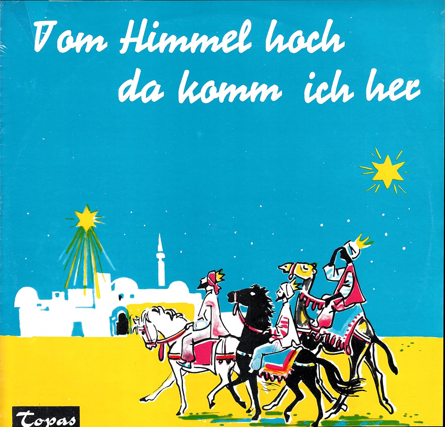 Vom Himmel hoch da komm ich her / Bildhülle noch fast vollständig von Verkaufsfolie umhüllt