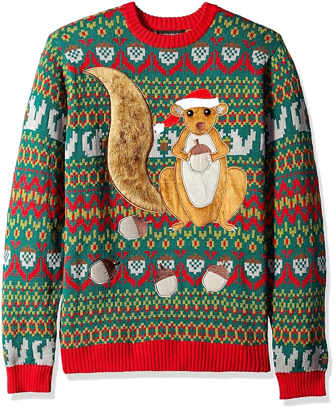 Ugly Sweater Men Blizzard Bay NEW Ugly Christmas Sweater Sloth