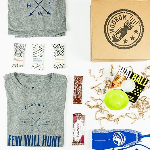 Wodbom Classic Box Monthly Fitness Subscription Box