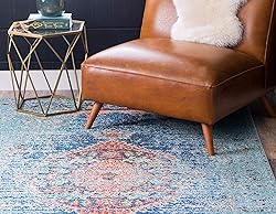Unique Loom Solid Shag Collection Area Rug