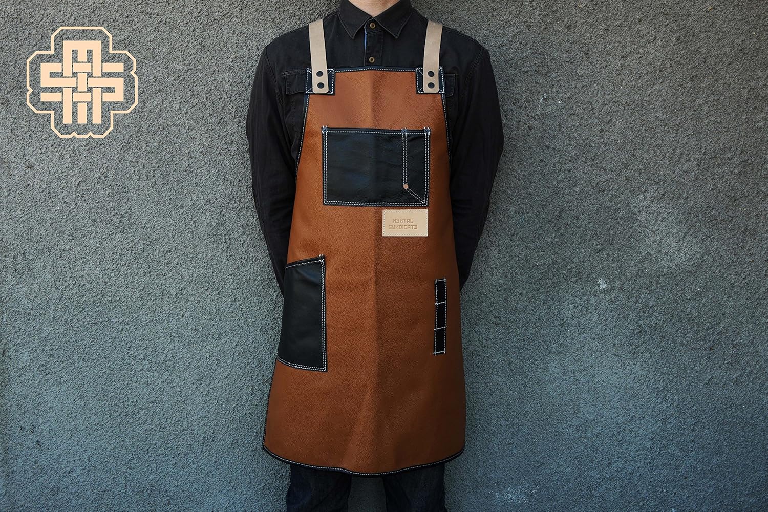 Barista Apron Custom Apron Leather Apron Bartender Apron Barber