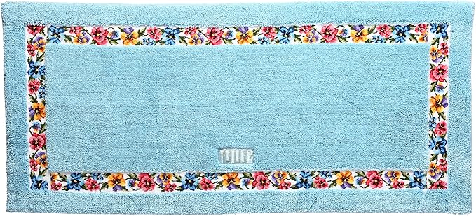 Amazon フェイラー Feiler フェイラー Amazon正規品 ビオラ キッチンマット 95 ブルー 約 55 1cm ハンカチ バンダナ 通販