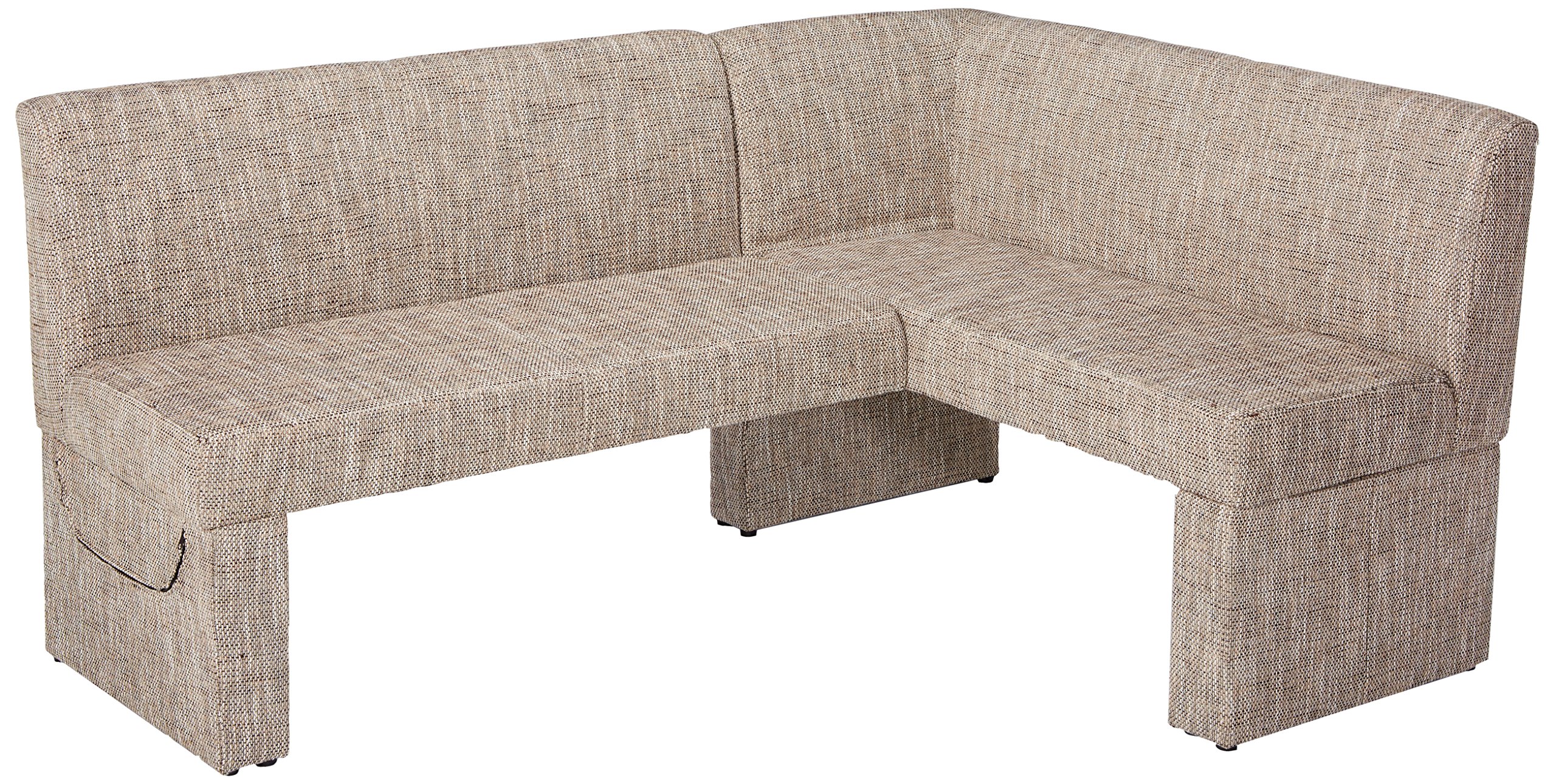 ((Incomplete ))Chintaly Imports Labrenda Fully Upholstered Nook, Neutral Weave