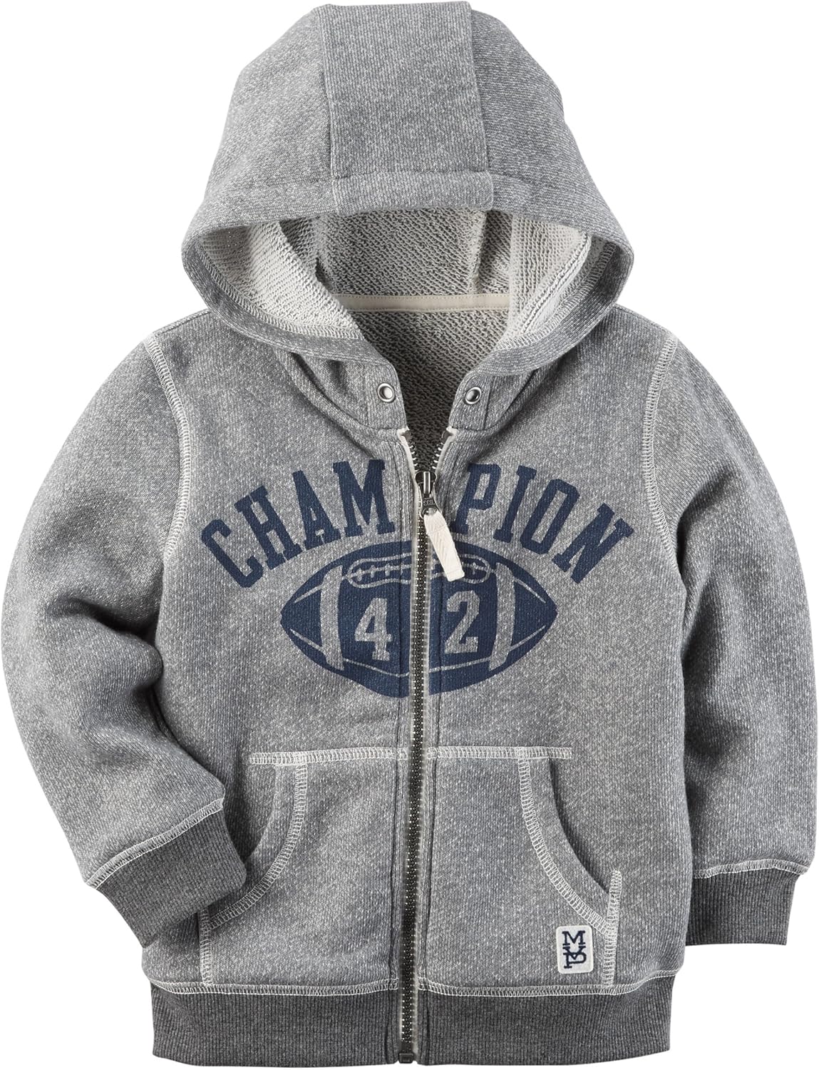 carter's zip up hoodie