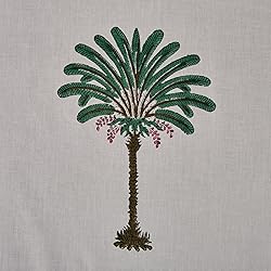 Ridhi -Green Palm 80x120 Inches Rectangle