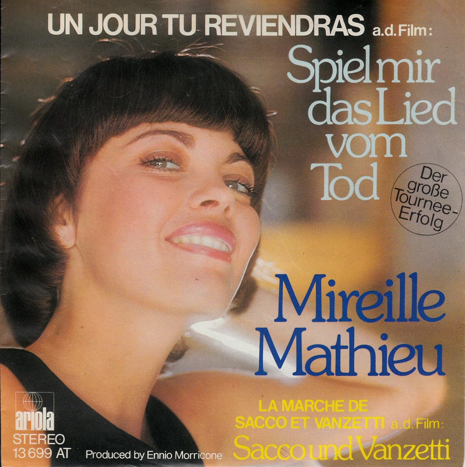 MATHIEU, MIREILLE / UN JOUR TU REVIENDRAS a.d. Film Spiel mir das Lied