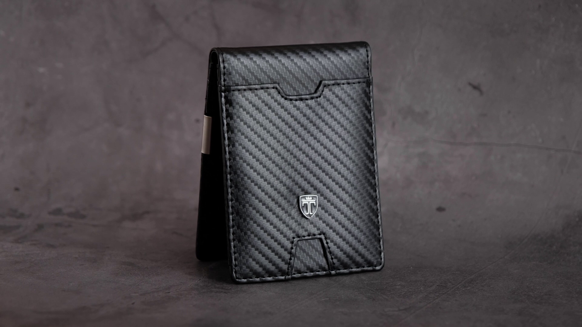 TRAVANDO Mens Slim Wallet with Money Clip AUSTIN RFID Blocking Bifold