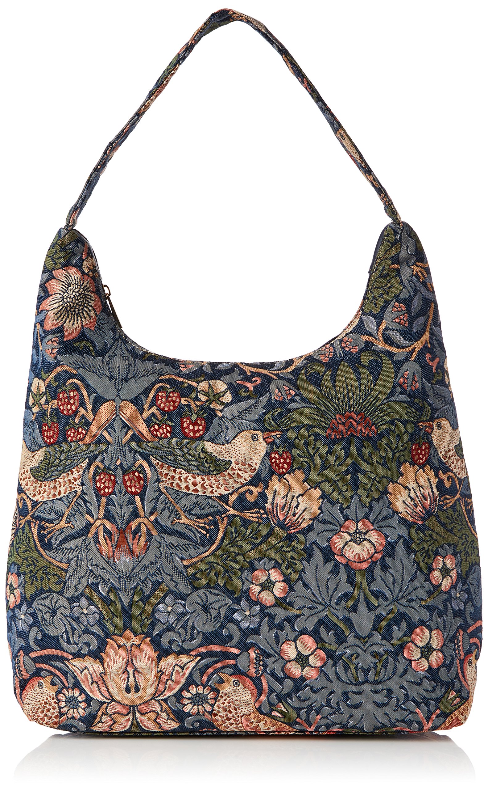 Blue Floral William Morris Strawberry Thief Tapestry