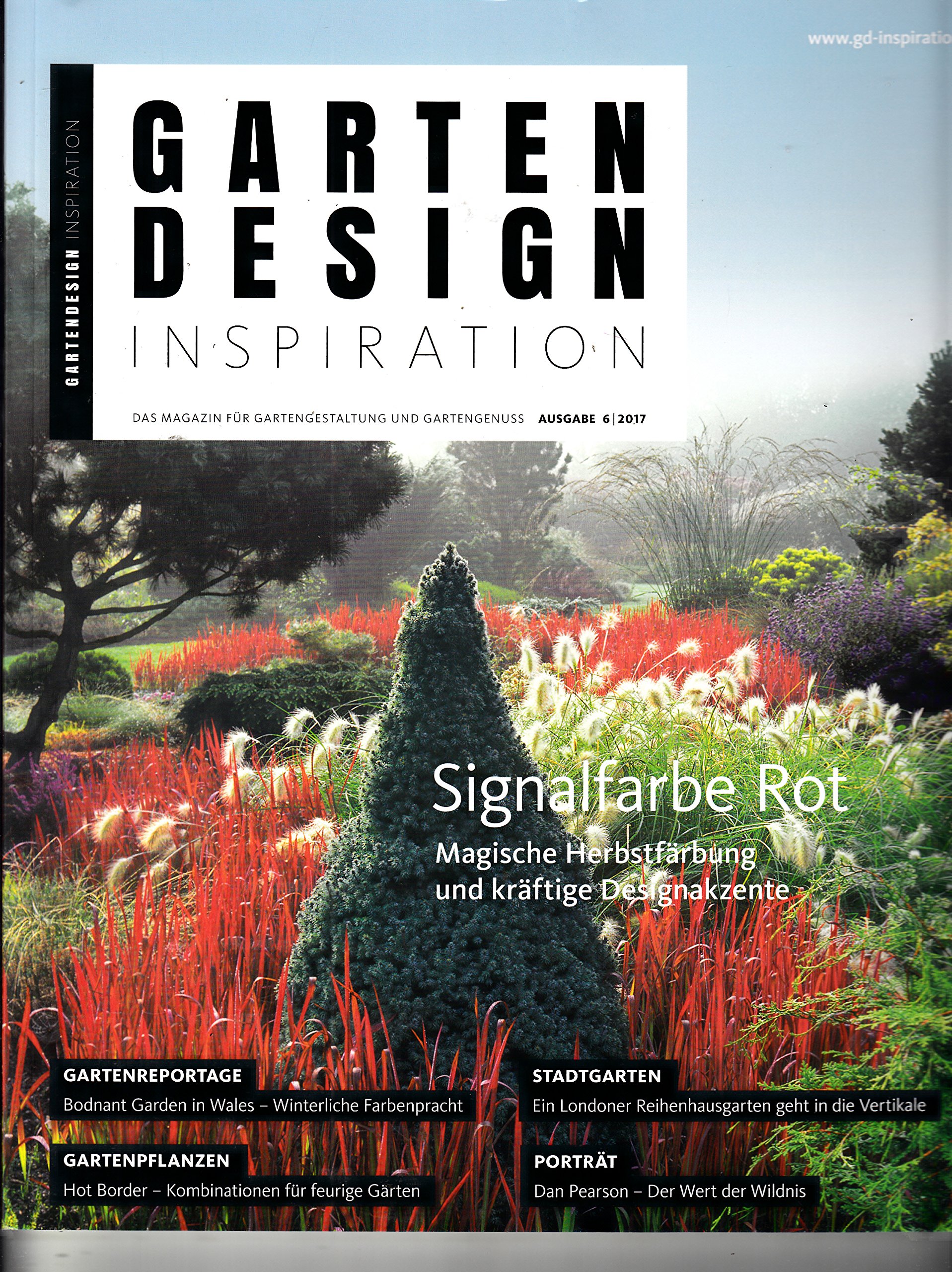 Gartendesign Inspiration 6 2017 Signalfarbe Rot Zeitschrift