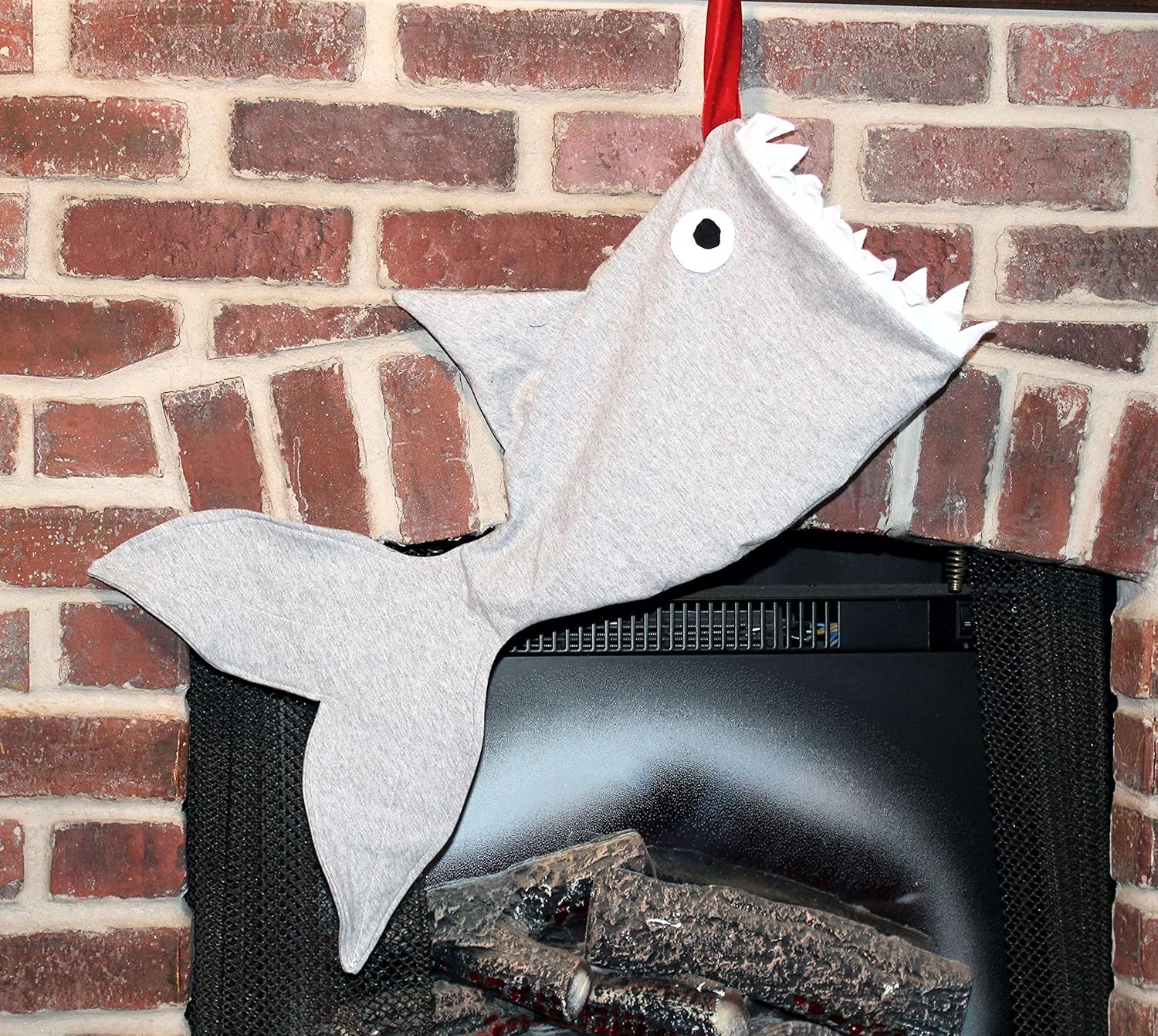 baby shark christmas stocking