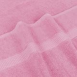 Utopia Towels Premium Jumbo Bath Sheet 90 x 180 cm 2 Pack Pink view 6