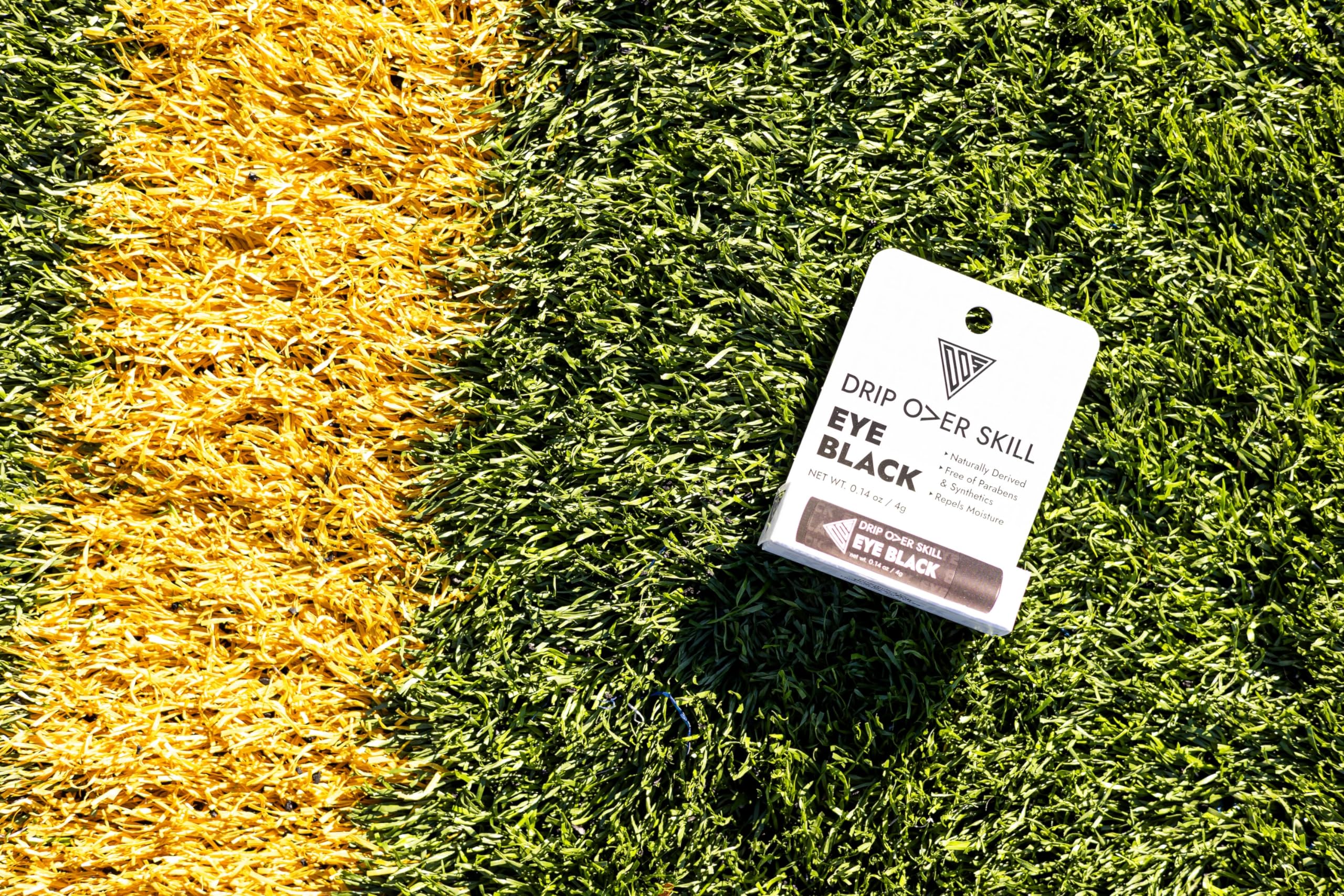 D.R.I.P Over Skill Eye Black & Face Paint, Clean & Natural Ingredients, Dermatologist-Tested, Hypoallergenic, Anti-Glare Sports, Baseball, Softball, Lacrosse, Football Drip Stick, Halloween Costumes