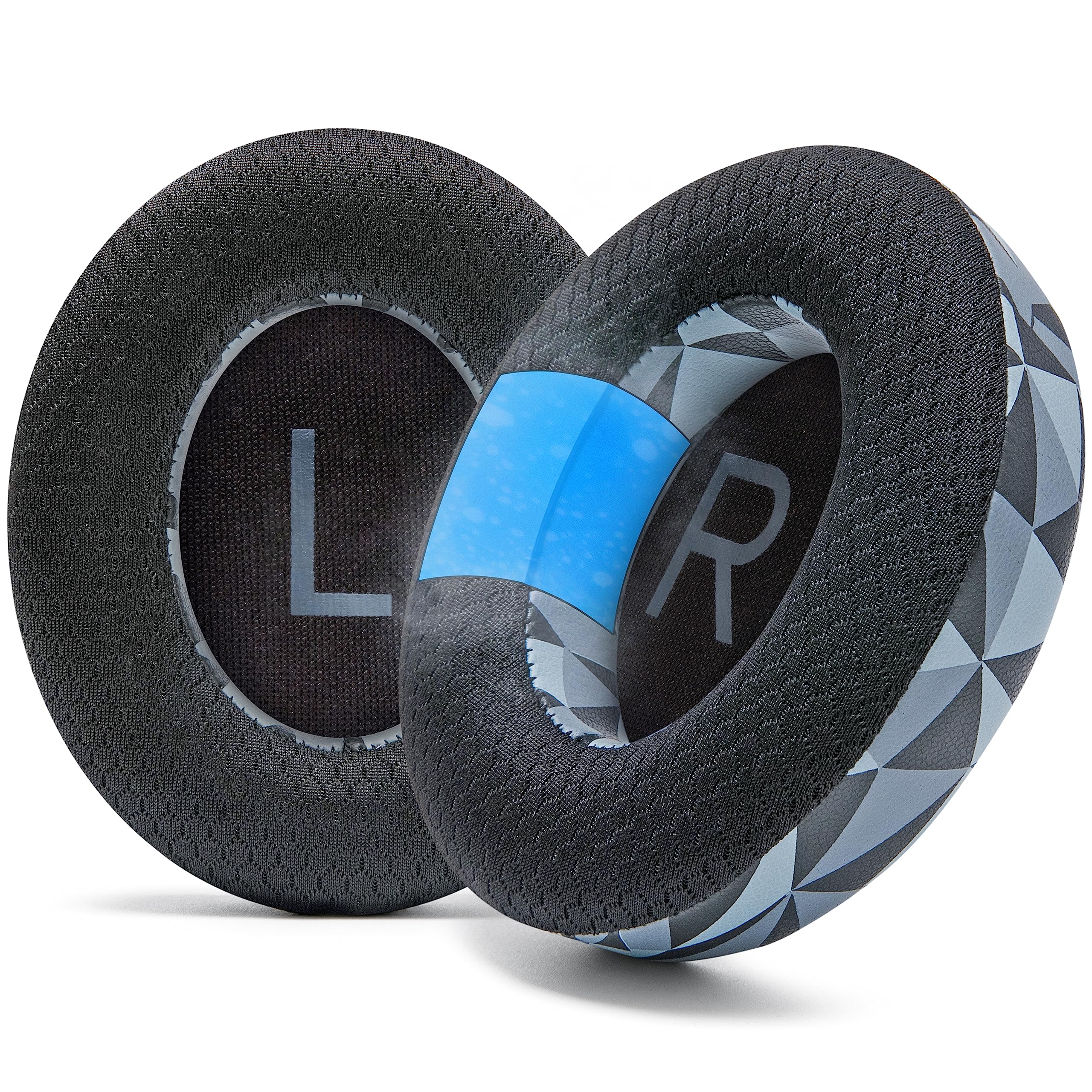 WC FreeZe NC700 - Cooling Gel Ear Pads for Bose Noise Canceling 700 Headphones | Breathable Sports Fabric, Cooling Gel, Extra Thick & Cooler for Longer | Geo Grey
