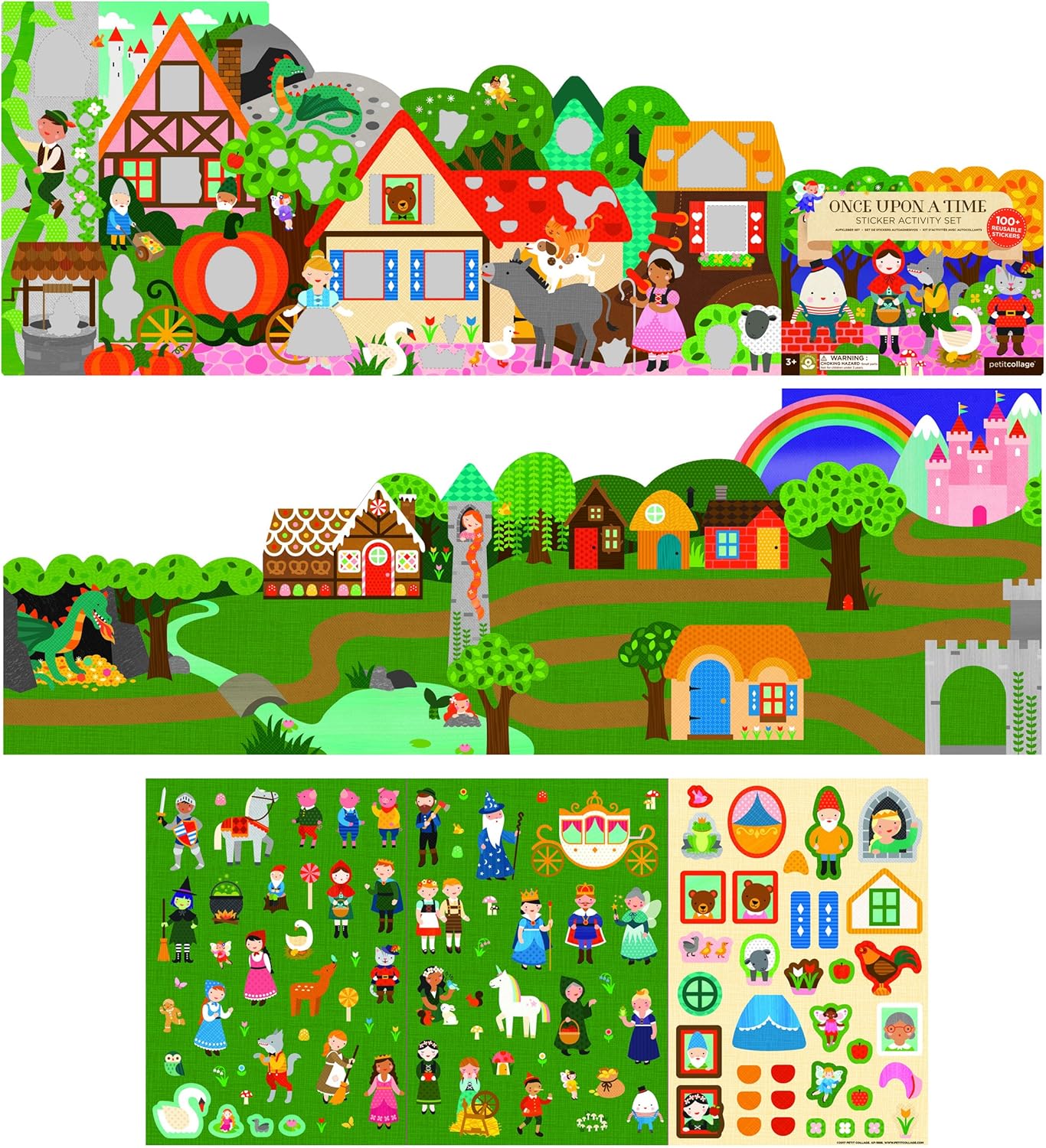 Once Upon A Time Sticker Activity Set, Multi Coloured - Image 3