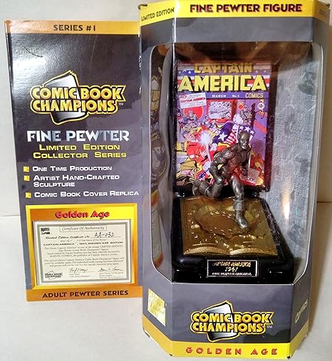 Marvel Comic Book Champions Fine Pewter 