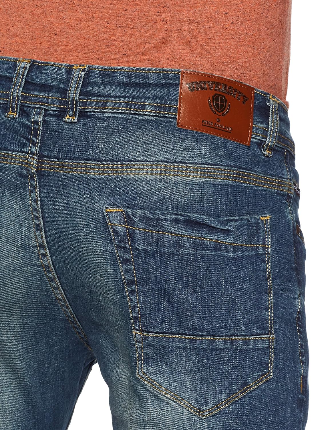 peter england men's skinny fit jeans