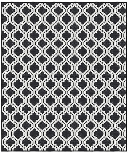 Saral Home Abstract Design Jacquard Floor Carpet -120x180 cm