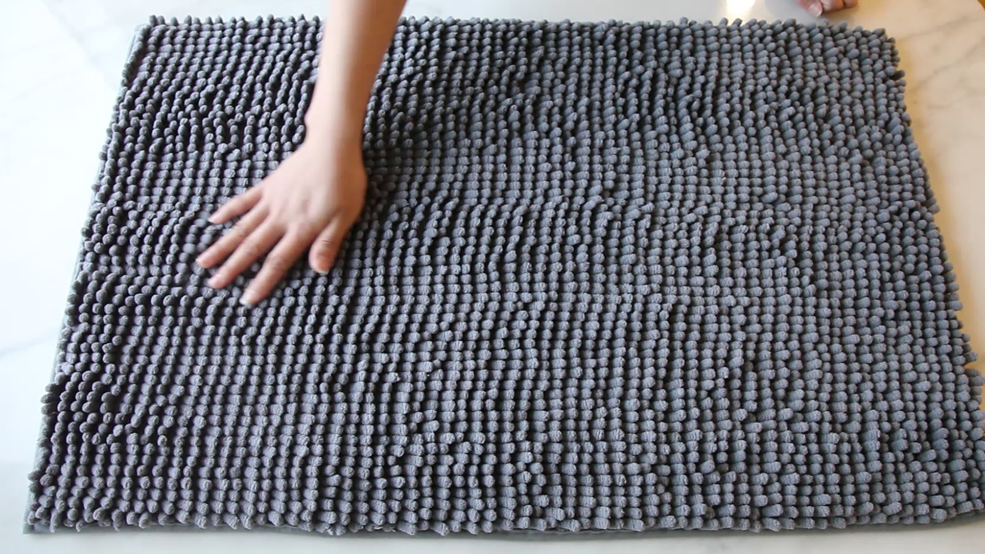 Microfiber Shag Bath Rug Super Soft Absorbent Bathroom Mat Size 32" x