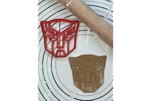 Premium Quality Autobot Symbol Cookie Cutter & Mold by 3D Kitchen Art
