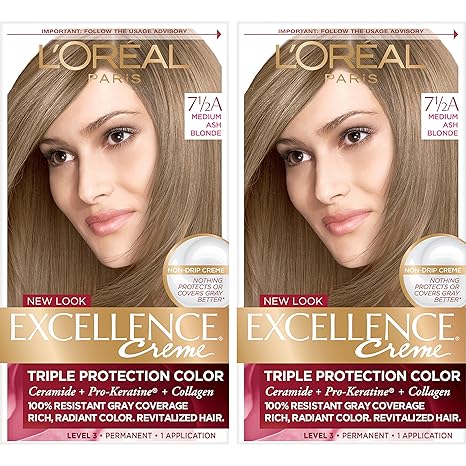 Buy L Oreal Paris 2 Count 7 5a Medium Ash Blonde L Oreal Paris